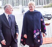 Apdovanojimų akimirka
