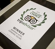  "Trip Advisor" "Kempinski Hotel Cathedral Square" vie&scaron;butį i&scaron;rinko geriausiu vie&scaron;bučiu Lietuvoje