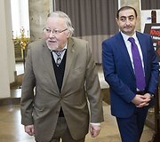 Vytautas Landsbergis ir Hasanas Mammadzada 