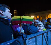 Vasario 16-osios koncerto &bdquo;&Scaron;vęskime laisvę&ldquo; akimirkos 