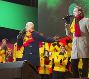 Vasario 16-osios koncerto &bdquo;&Scaron;vęskime laisvę&ldquo; akimirkos 