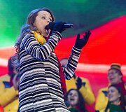 Vasario 16-osios koncerto &bdquo;&Scaron;vęskime laisvę&ldquo; akimirkos 