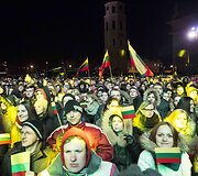 Vasario 16-osios koncerto &bdquo;&Scaron;vęskime laisvę&ldquo; akimirkos 