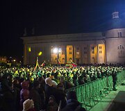 Vasario 16-osios koncerto &bdquo;&Scaron;vęskime laisvę&ldquo; akimirkos 