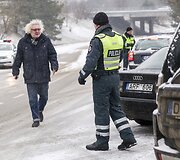 Rytinis kelių policijos reidas