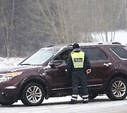Rytinis kelių policijos reidas
