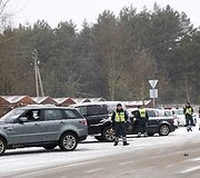 Rytinis kelių policijos reidas