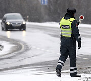 Rytinis kelių policijos reidas