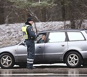 Rytinis kelių policijos reidas