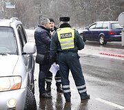 Rytinis kelių policijos reidas