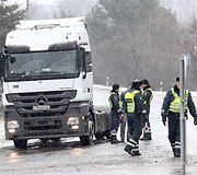 Rytinis kelių policijos reidas