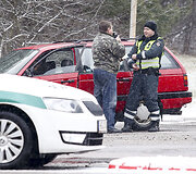 Rytinis kelių policijos reidas