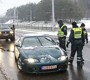 Rytinis kelių policijos reidas