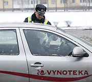 Rytinis kelių policijos reidas