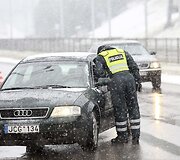 Rytinis kelių policijos reidas