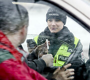 Rytinis kelių policijos reidas