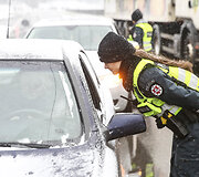 Rytinis kelių policijos reidas