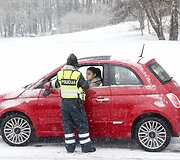 Rytinis kelių policijos reidas