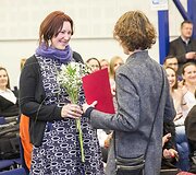 Apdovanojimų akimirka