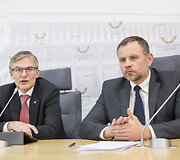 Julius Sabatauskas ir Darius Petro&scaron;ius