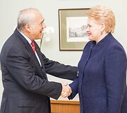 Angelas Gurria ir Dalia Grybauskaitė
