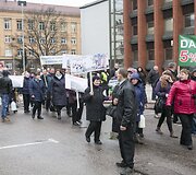 Pienininkų protesto akcija