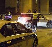 Naktinis policijos reidas