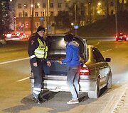Naktinis policijos reidas