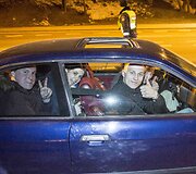 Naktinis policijos reidas