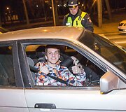 Naktinis policijos reidas