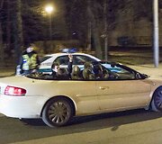 Naktinis policijos reidas