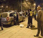 Naktinis policijos reidas