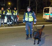 Naktinis policijos reidas