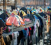 Idomeni pabėgėlių stovykla