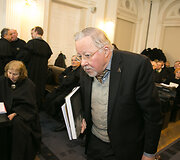 Sausio 13-osios bylos nagrinėjime dalyvavo Vytautas Landsbergis 