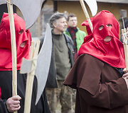 Akcija čigonų tabore &bdquo;I&scaron; mirties į gyvenimą!&ldquo;
