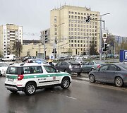 Rastas sprogmuo prie prekybos centro &bdquo;Panorama&ldquo;