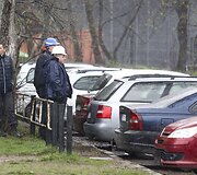 Rastas sprogmuo prie prekybos centro &bdquo;Panorama&ldquo;