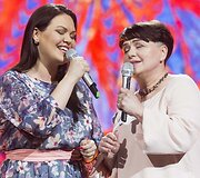 Girmantė Vaitkutė su mama Laima