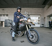 Tado Gelžinio i&scaron;lydėtuvės BMW salone