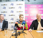 Spaudos konferencijos akimirka