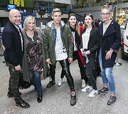 Lietuvos delagacija &bdquo;Eurovizijoje&ldquo; Vilniaus oro uoste