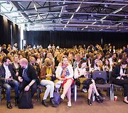 Konferencijos &bdquo;Kelias į interneto žvaigždes&ldquo; akimirka