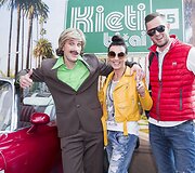 Filmo &bdquo;Kieti bičai&ldquo; peržiūros akimirka