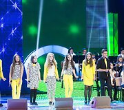 &bdquo;Dainų dainelės&ldquo; laureatų koncerto akimirka