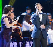 &bdquo;Dainų dainelės&ldquo; laureatų koncerto akimirka