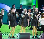 &bdquo;Dainų dainelės&ldquo; laureatų koncerto akimirka