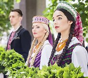 Okupacijos, genocido ir sovietmečio represijų aukų pagerbimo ceremonija