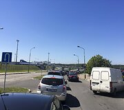 Eilės prie Smiltynės perkėlos