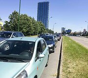 Eilės prie Smiltynės perkėlos